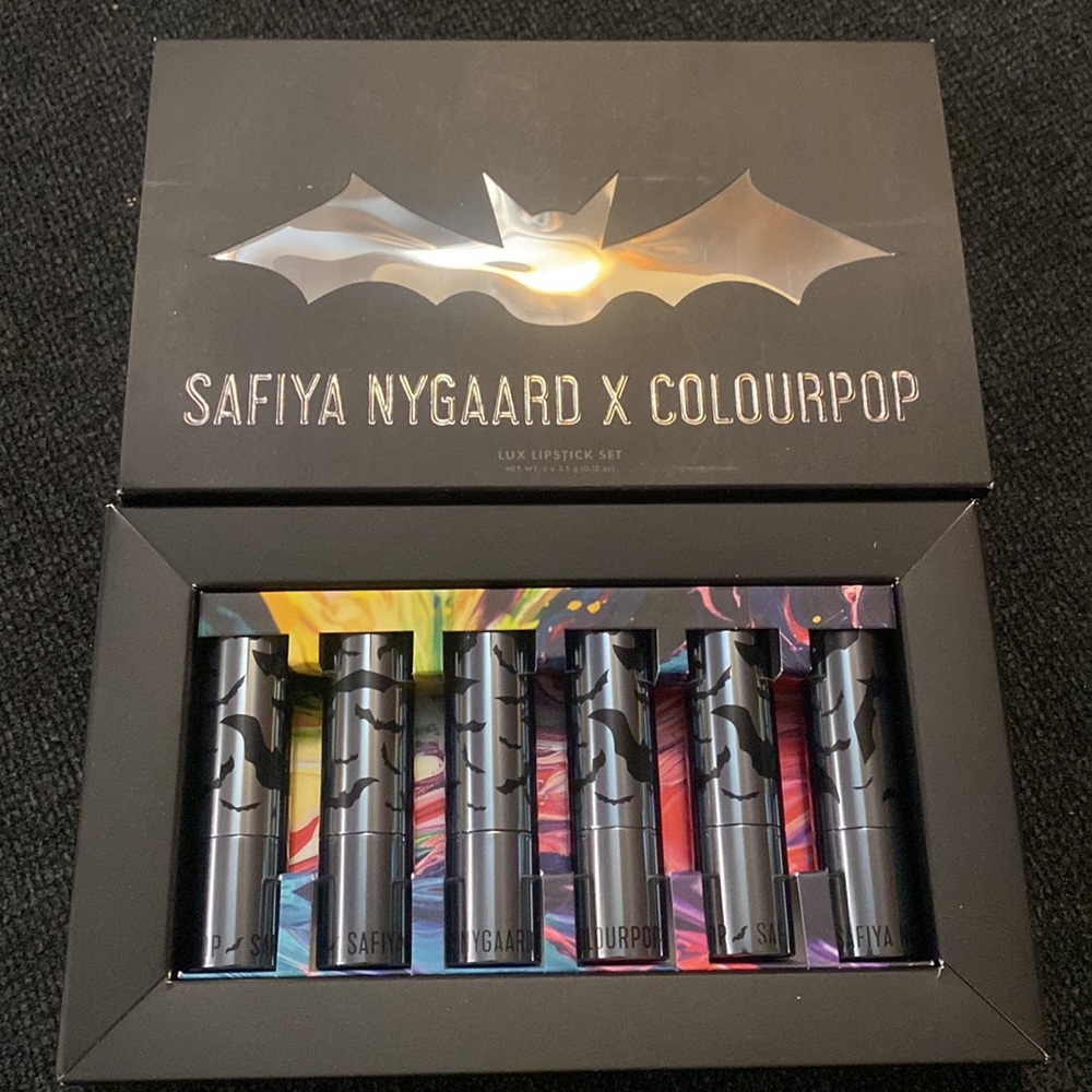 Safiya Nygaard x Colourpop Lipstick Collection